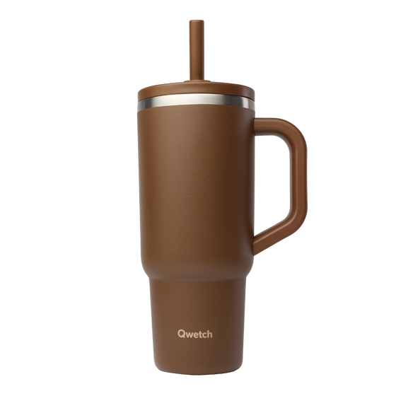 Travel Cup isotérmica tapón hermético - Matt Chocolate