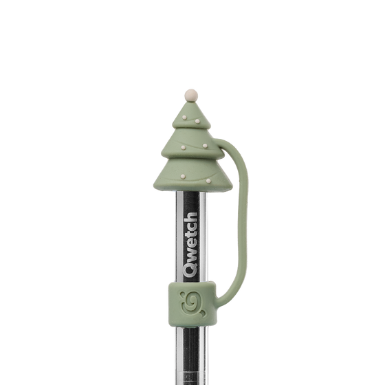 Embout pour paille sapin - Vert Tilleul