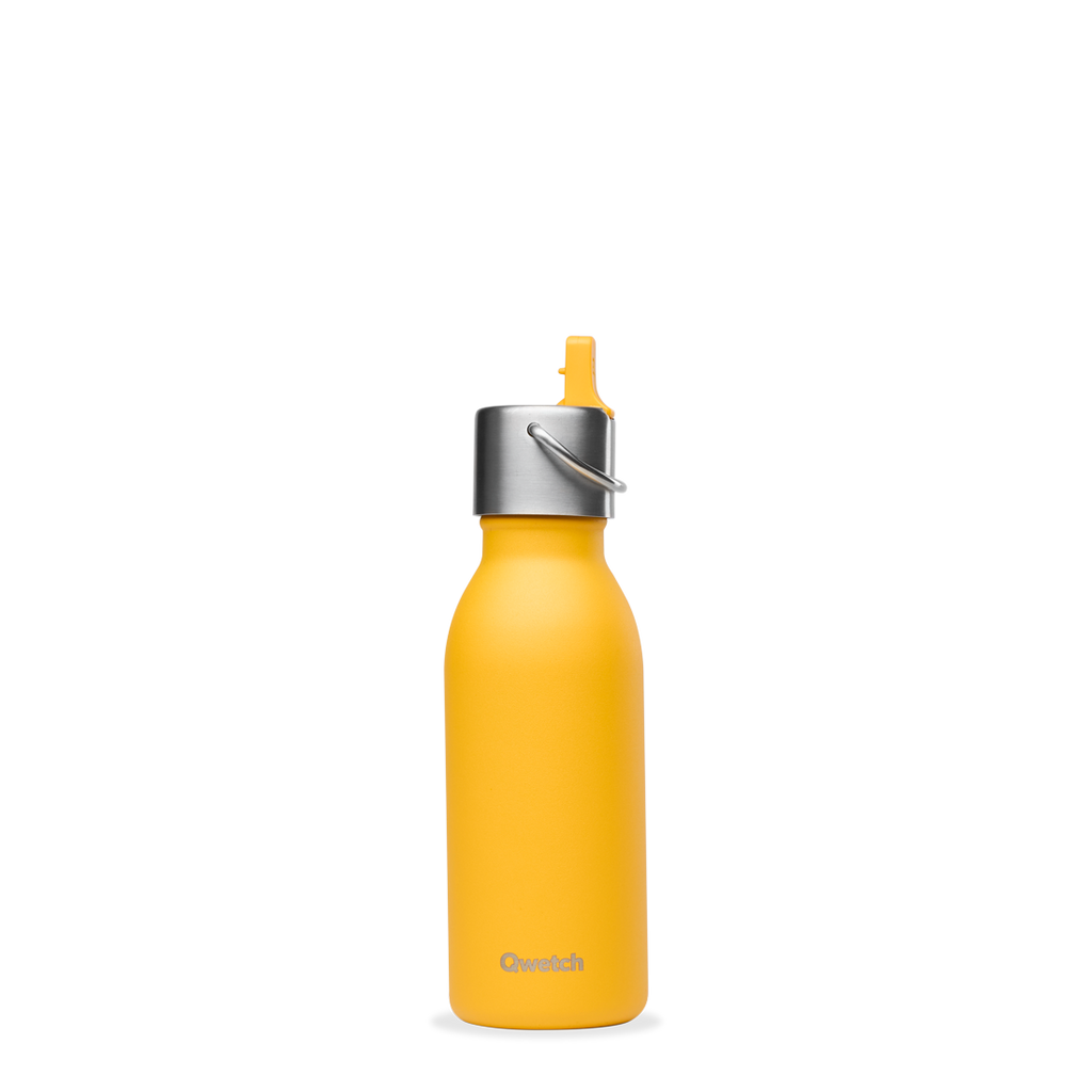 Insulated Bottle - Kids Matt Yellow