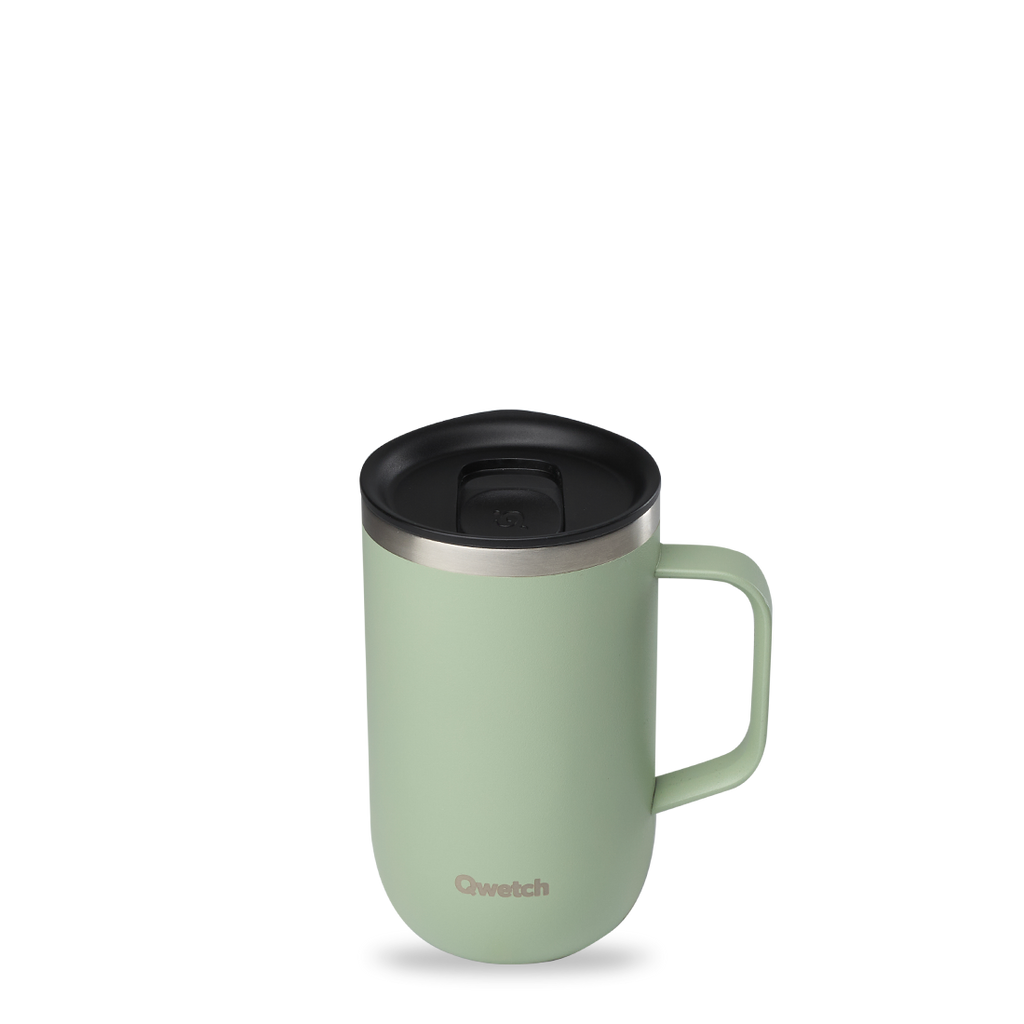 Mug Tisanière isotherme - Matt Tilleul