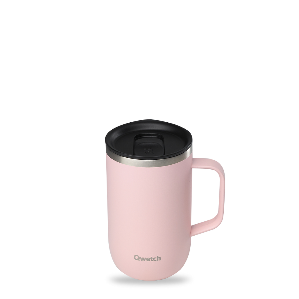 Mug Tisanière isotherme - Pastel Rose