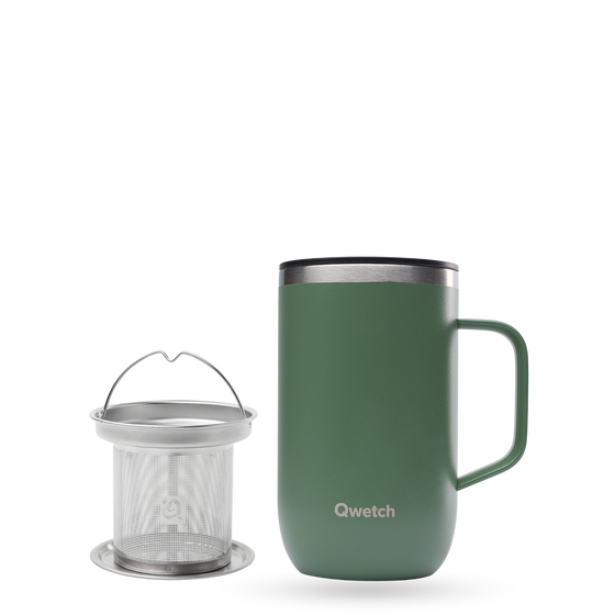 Mug Tisanière isotherme - Matt Kaki