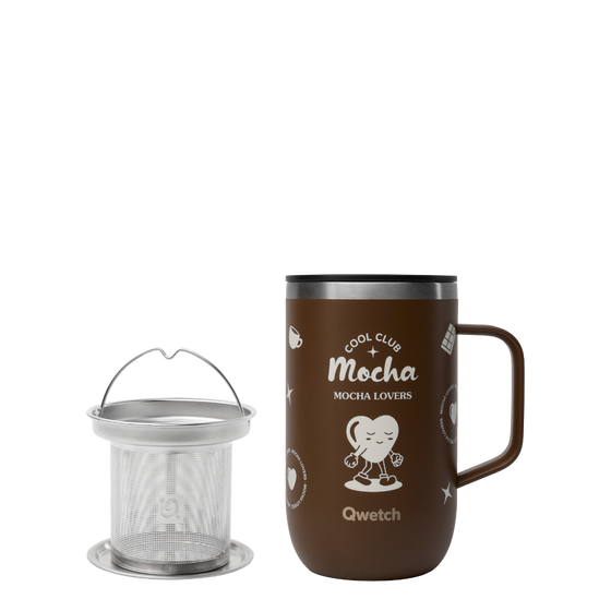 Mug Tisanière isotherme - Cool Club Chocolat