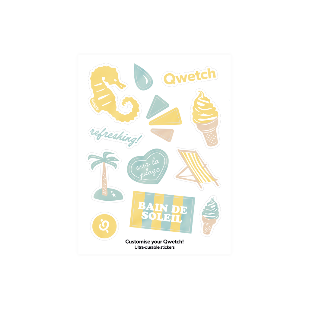 Planche de stickers Édition limitée - Citron