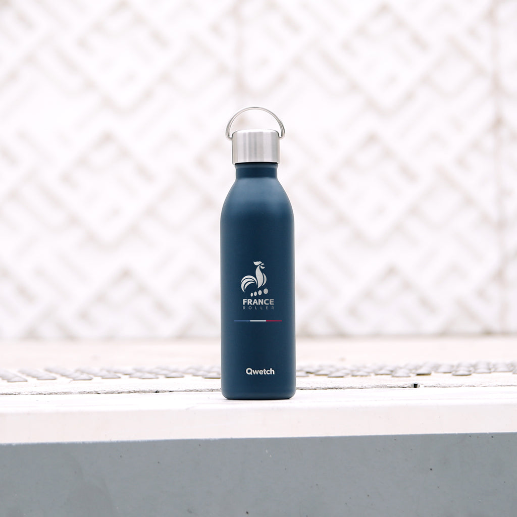 Insulated Bottle Active Matt Navy - Qwetch