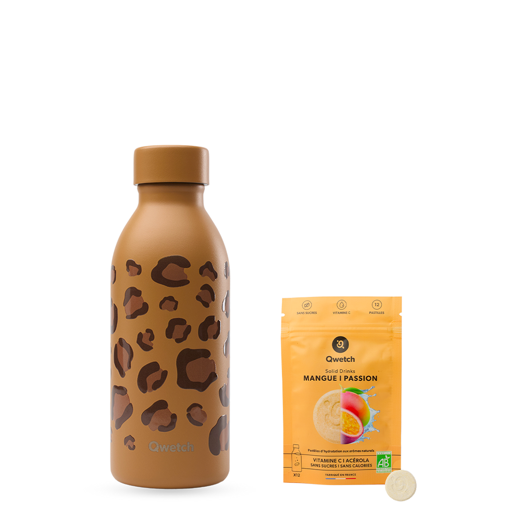 Kit Solid Drinks Mango-Passionsfrucht und Icon Wild Kamel