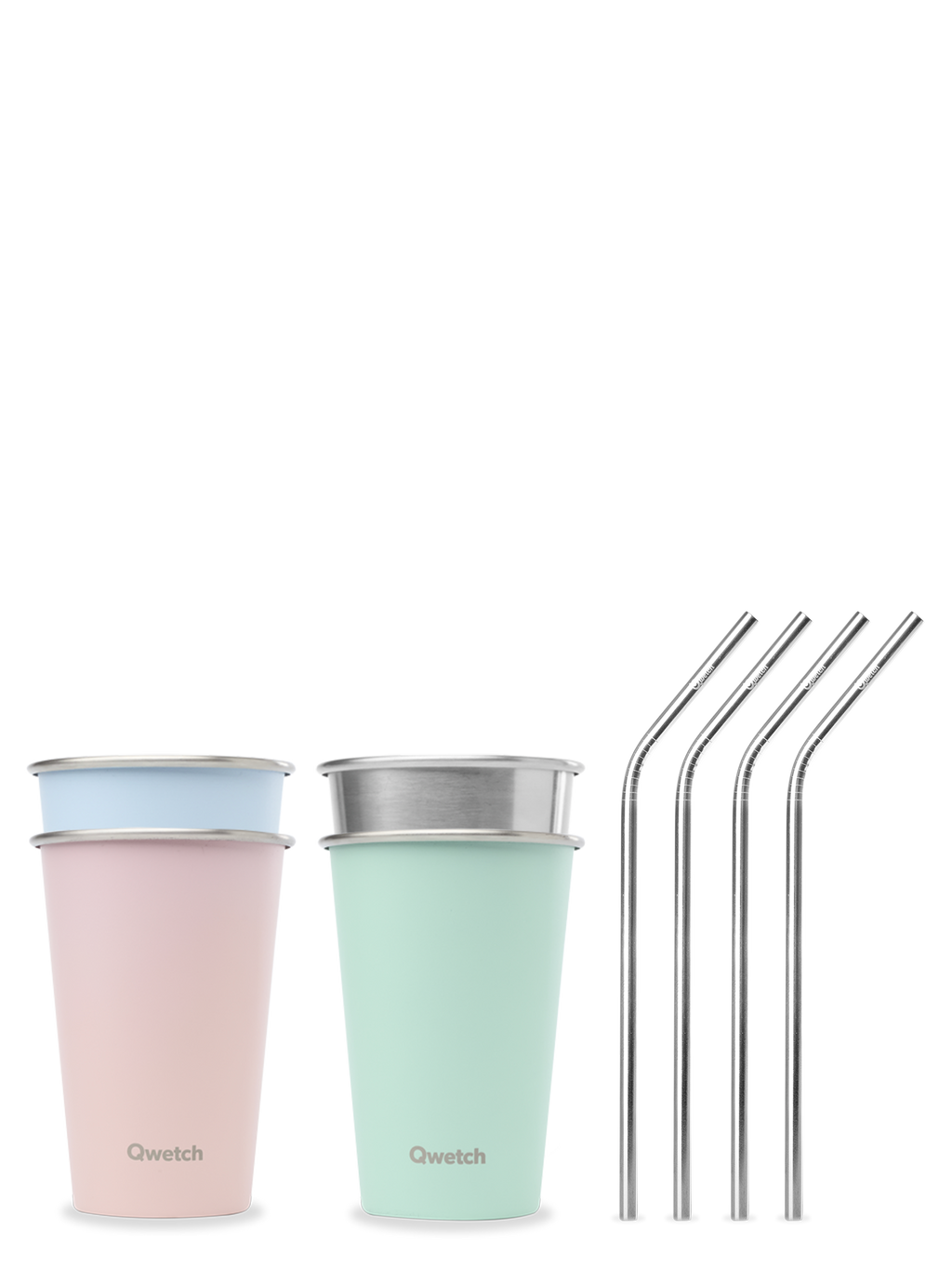 Bundle Mehrfarbig One Trinkbecher - Granit & Schwarz