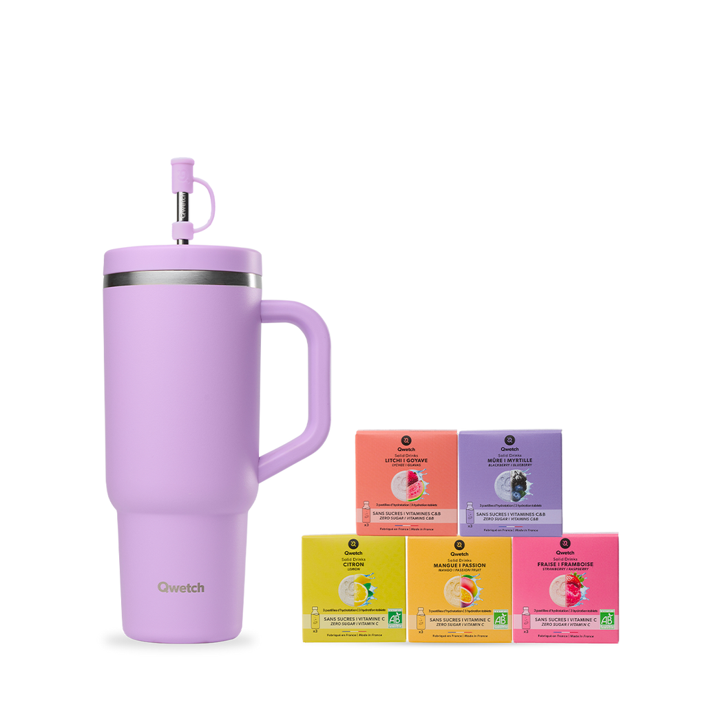 Kit 5 saveurs Solid Drinks - Travel Cup Lavande