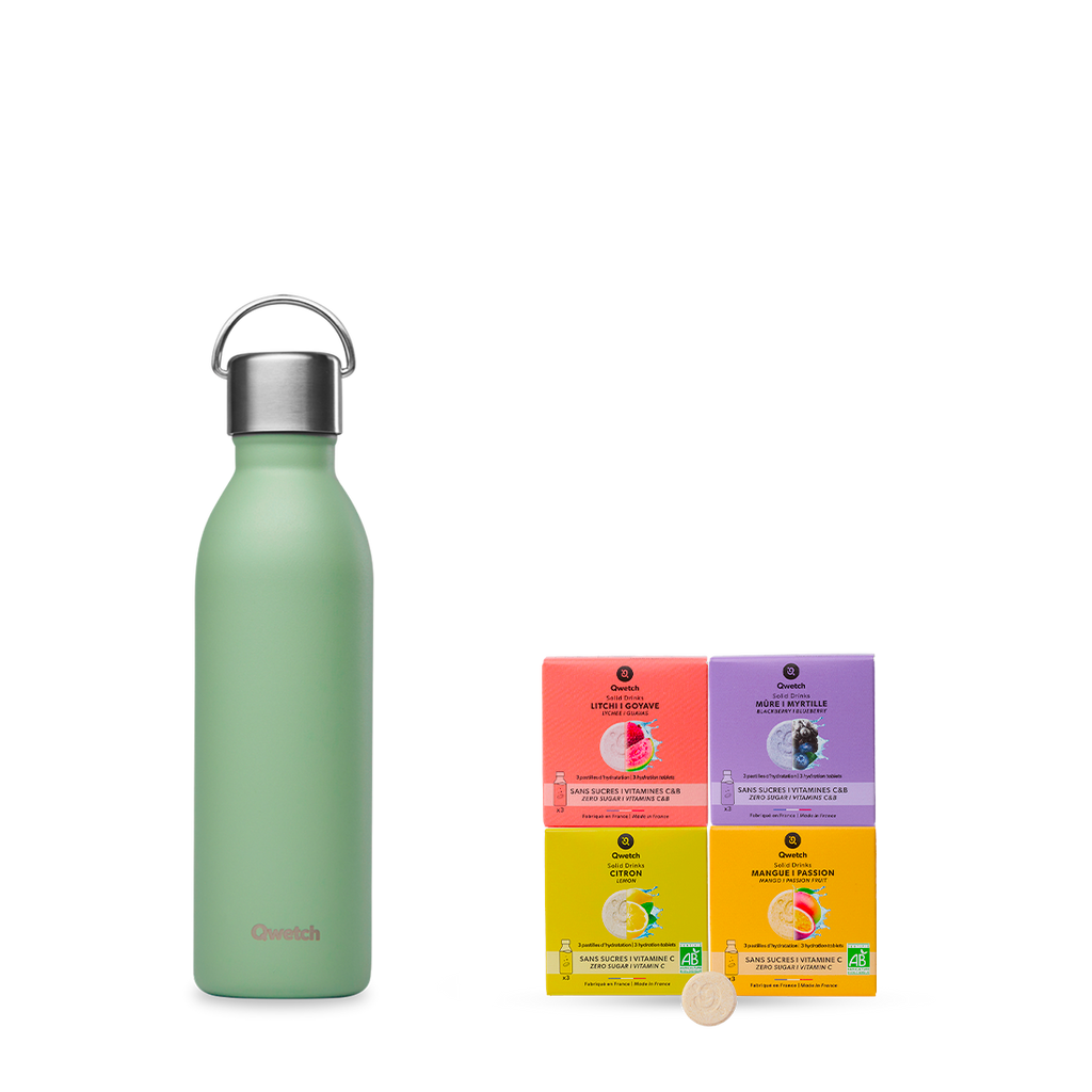 Kit 4 saveurs Solid Drinks - Active Tilleul
