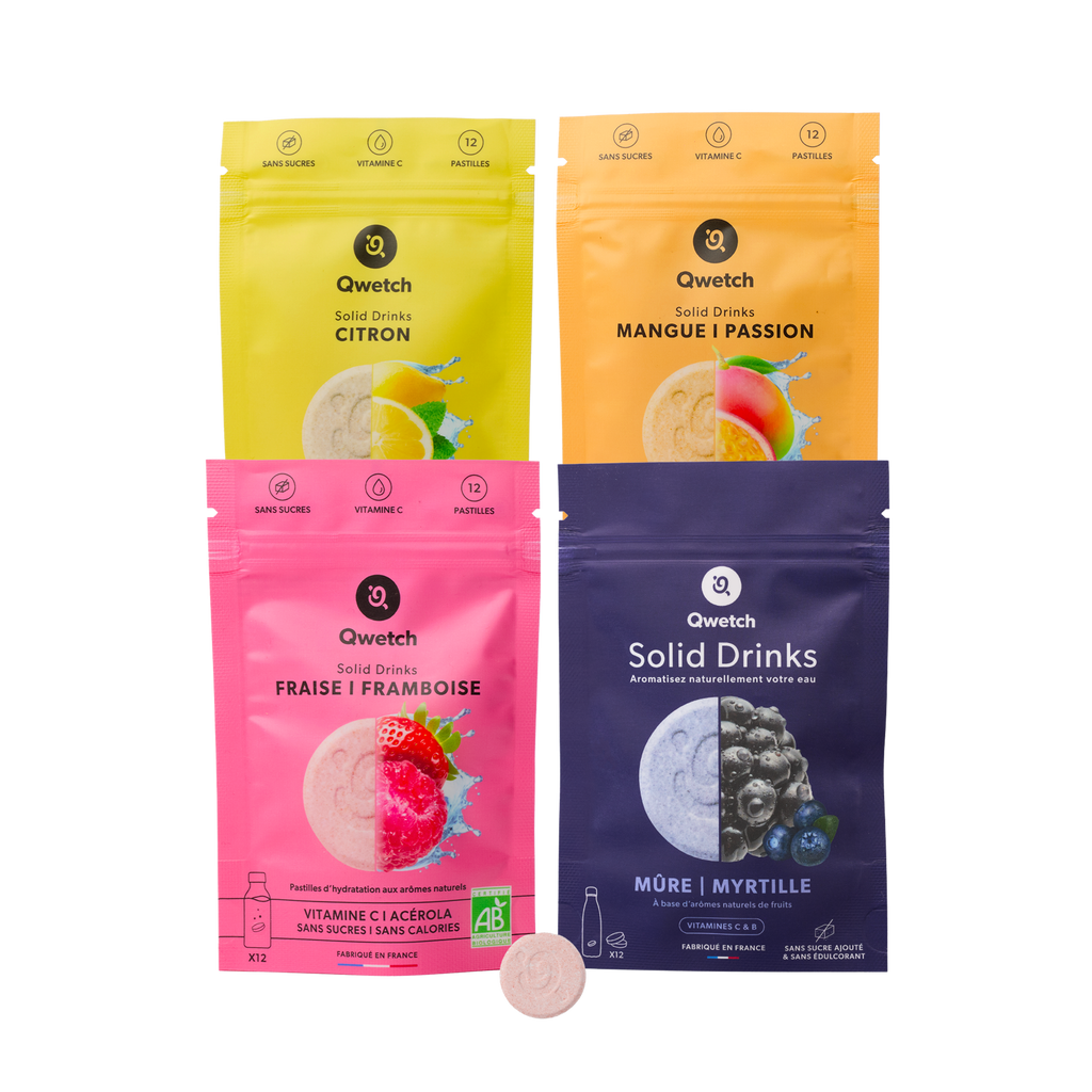 Kit Découverte Solid Drinks - 4 saveurs