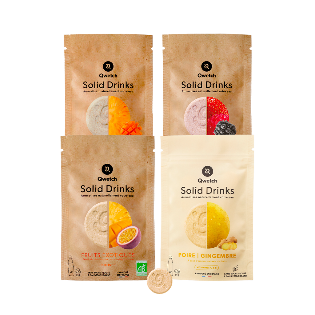 Kit Découverte Solid Drinks - 4 saveurs