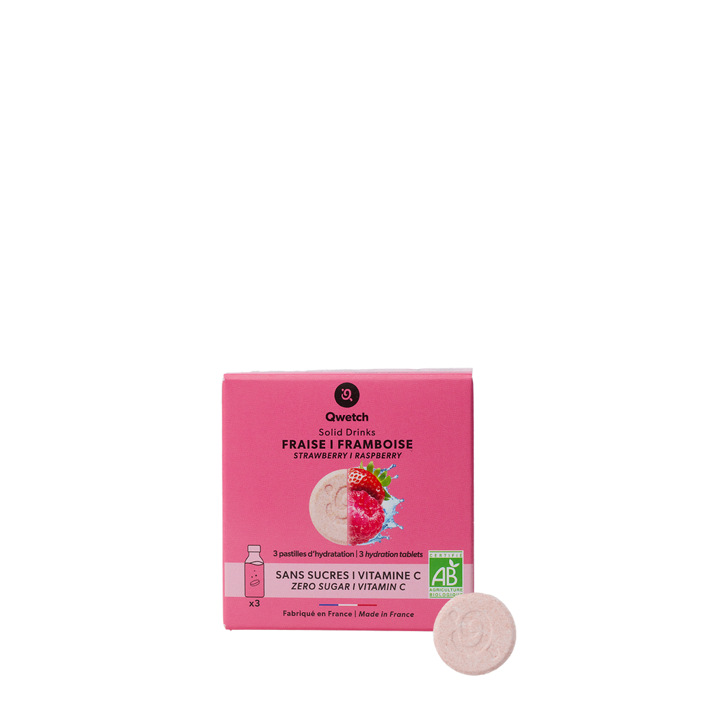 Solid Drinks Bio x3 - Fraise Framboise
