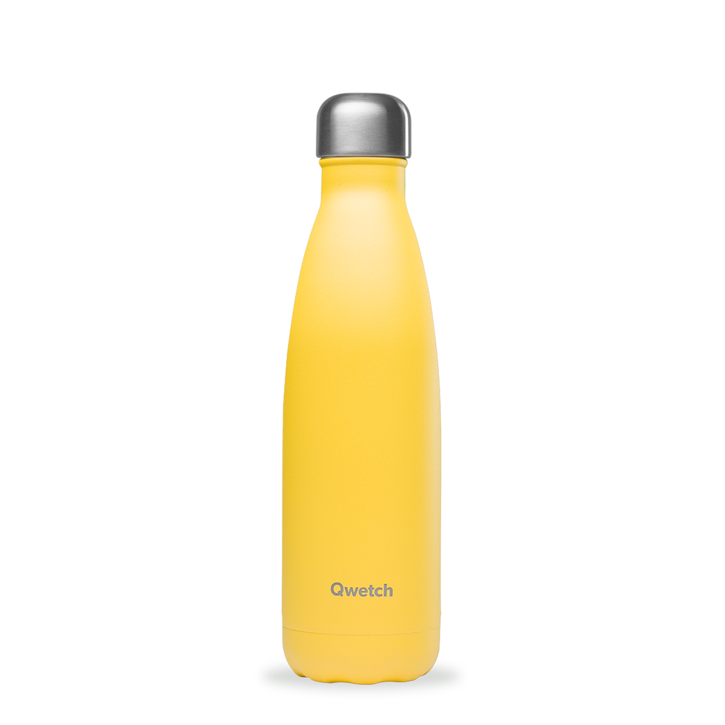 Isothermische Flasche - gelber Pop
