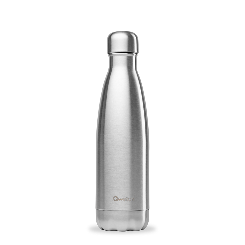 Gourde isotherme et 2 gobelets 1 l inox blanc FUORI
