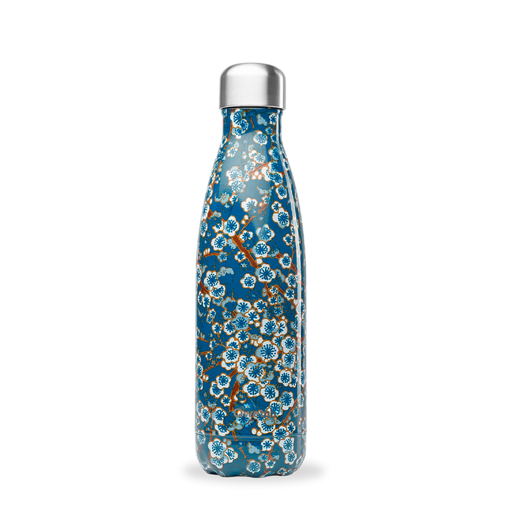 Insulated Bottle - Originals Blue Flowers