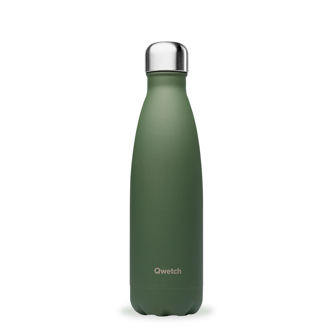 Bouteille Isotherme Granite Kaki - Qwetch