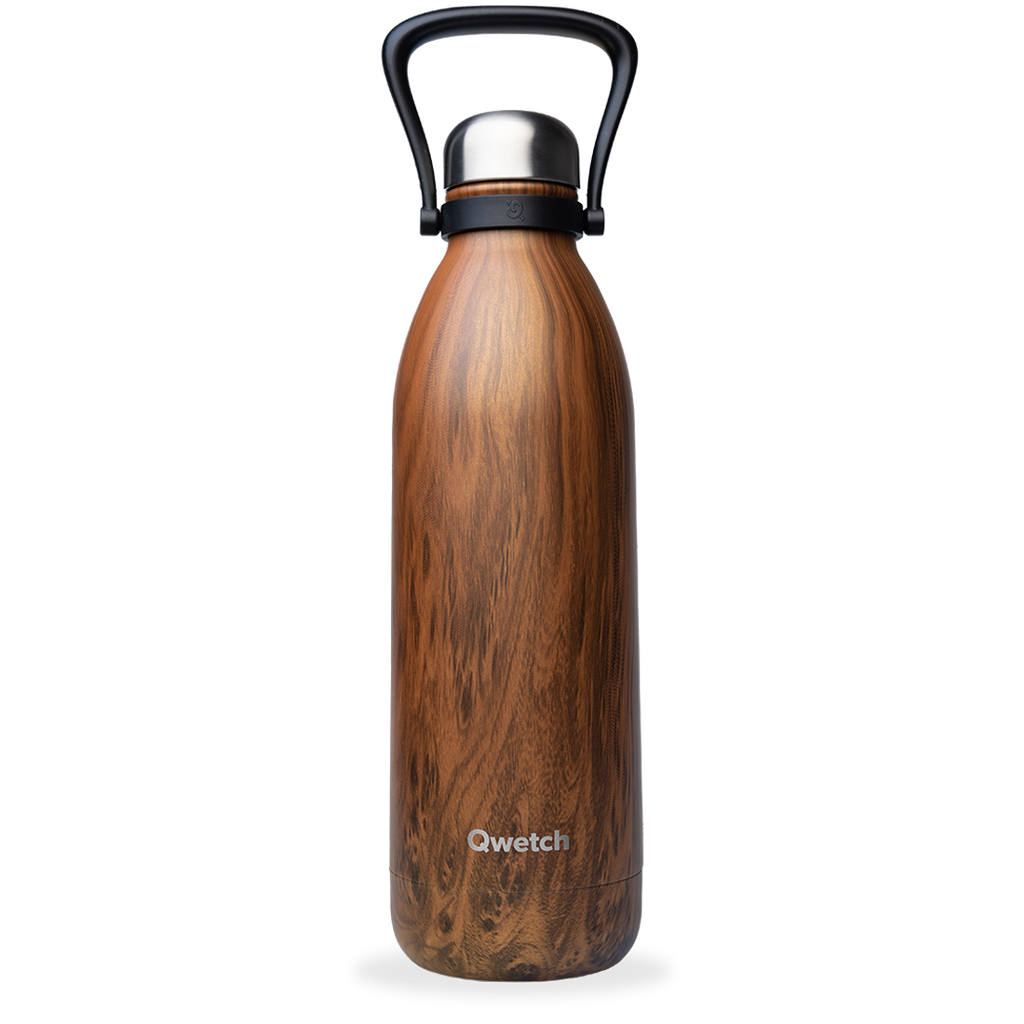 Isotherme Flasche - Titan Wood