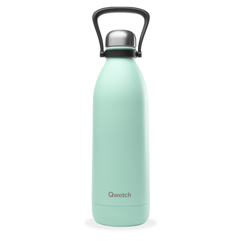 Isotherme Flasche - Titan Grünes Pastell