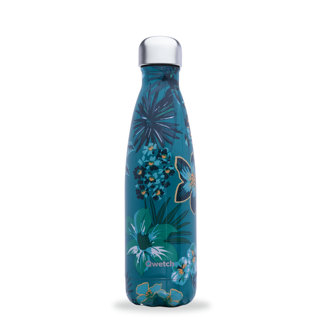 Isotherme Flasche - Originals Blau Borneo