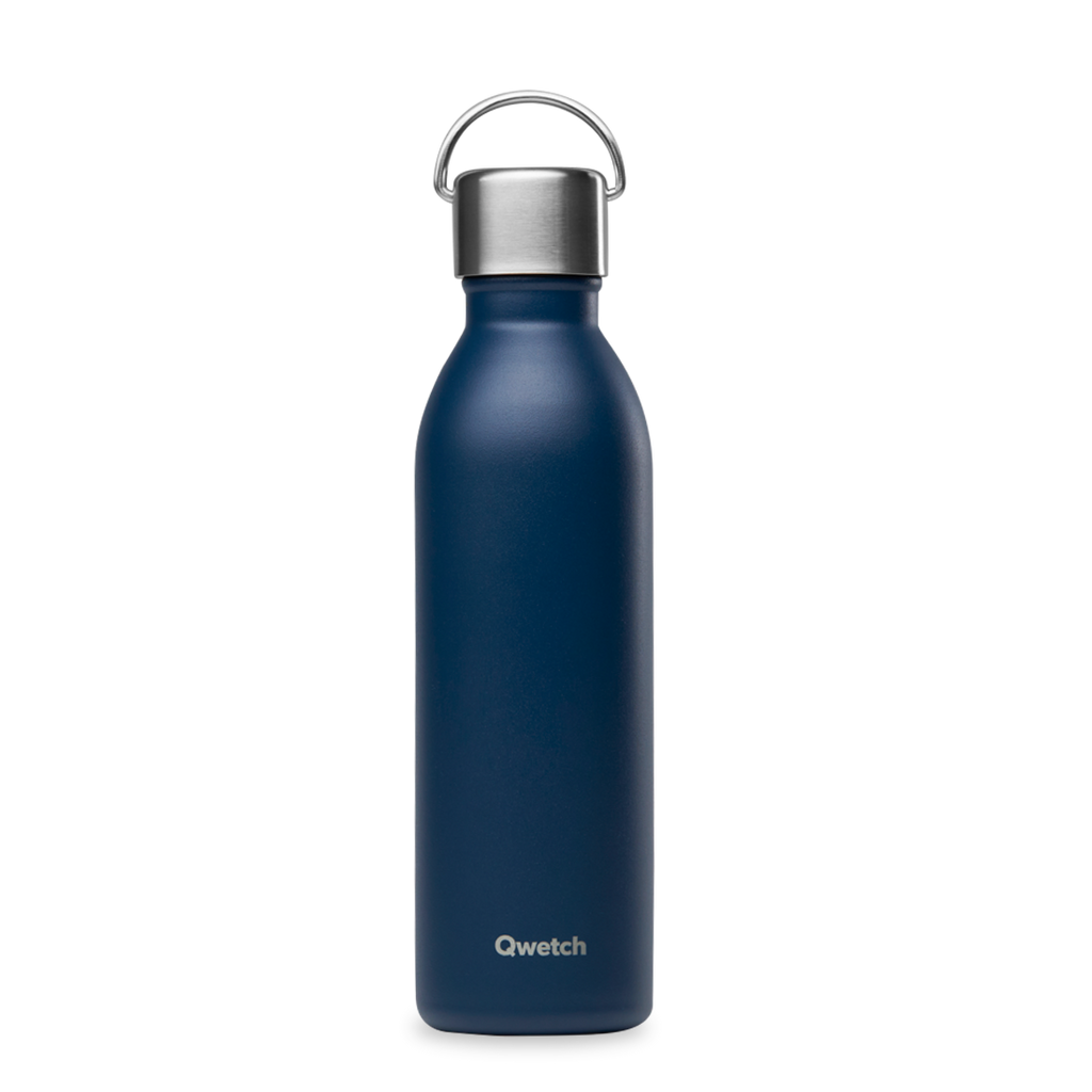 Insulated Bottle Active Matt Navy - Qwetch