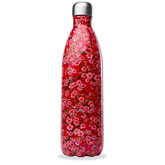 Insulated Bottle - Originals Red Flowers Re-Love