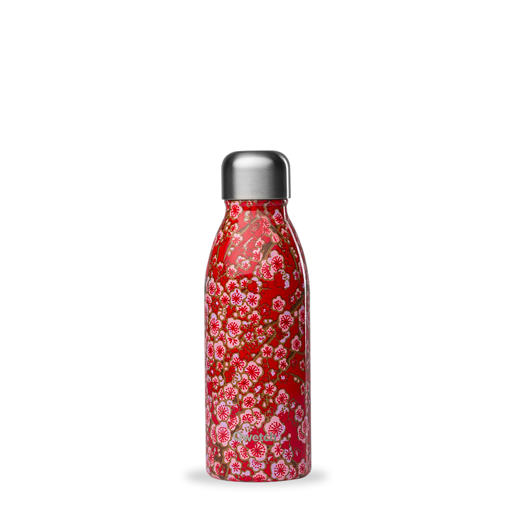 Botella One - Flowers Rojo