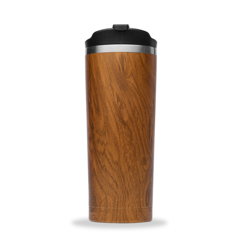 Insulated Travel Mug Wood - Qwetch
