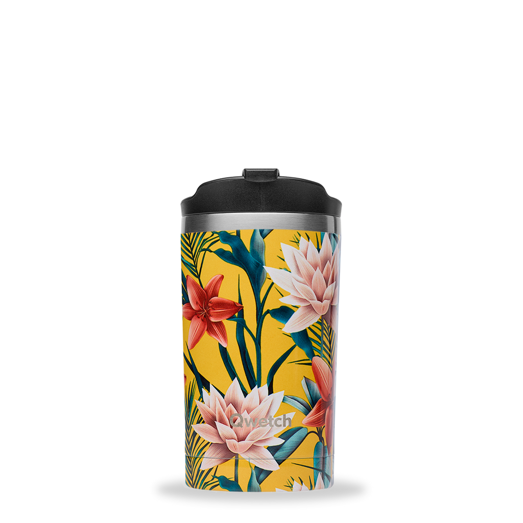 Travel mug isotherme - Tropical Jaune