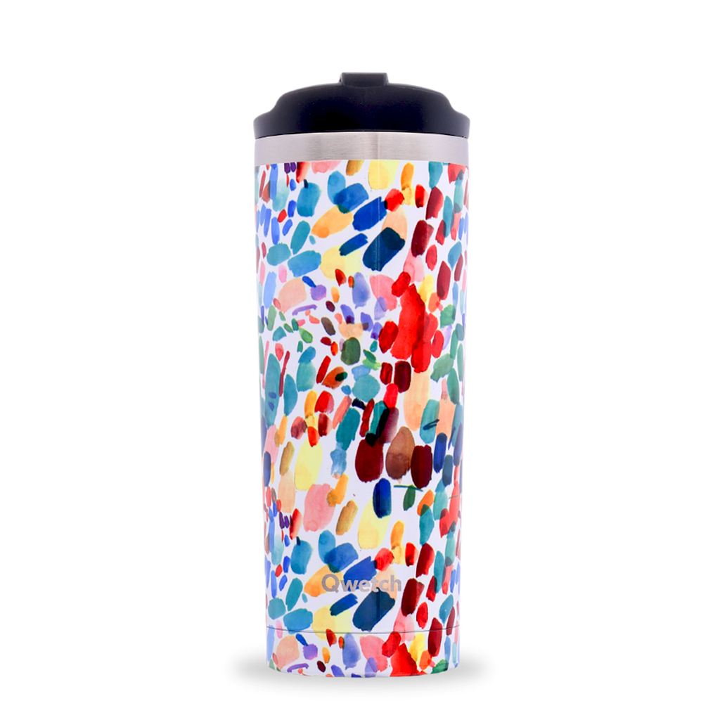 Insulated Travel Mug - Arty