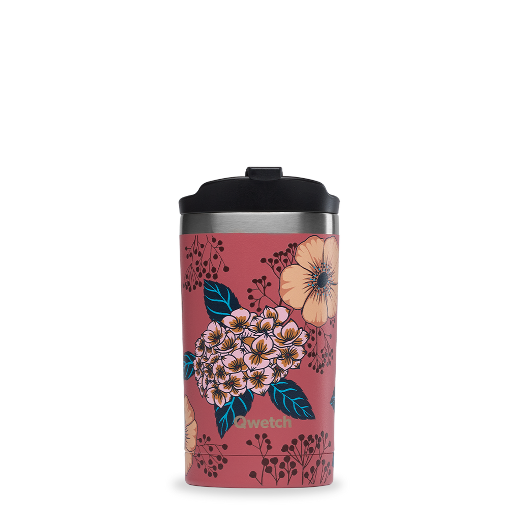 Insulated Travel Mug - Anemones