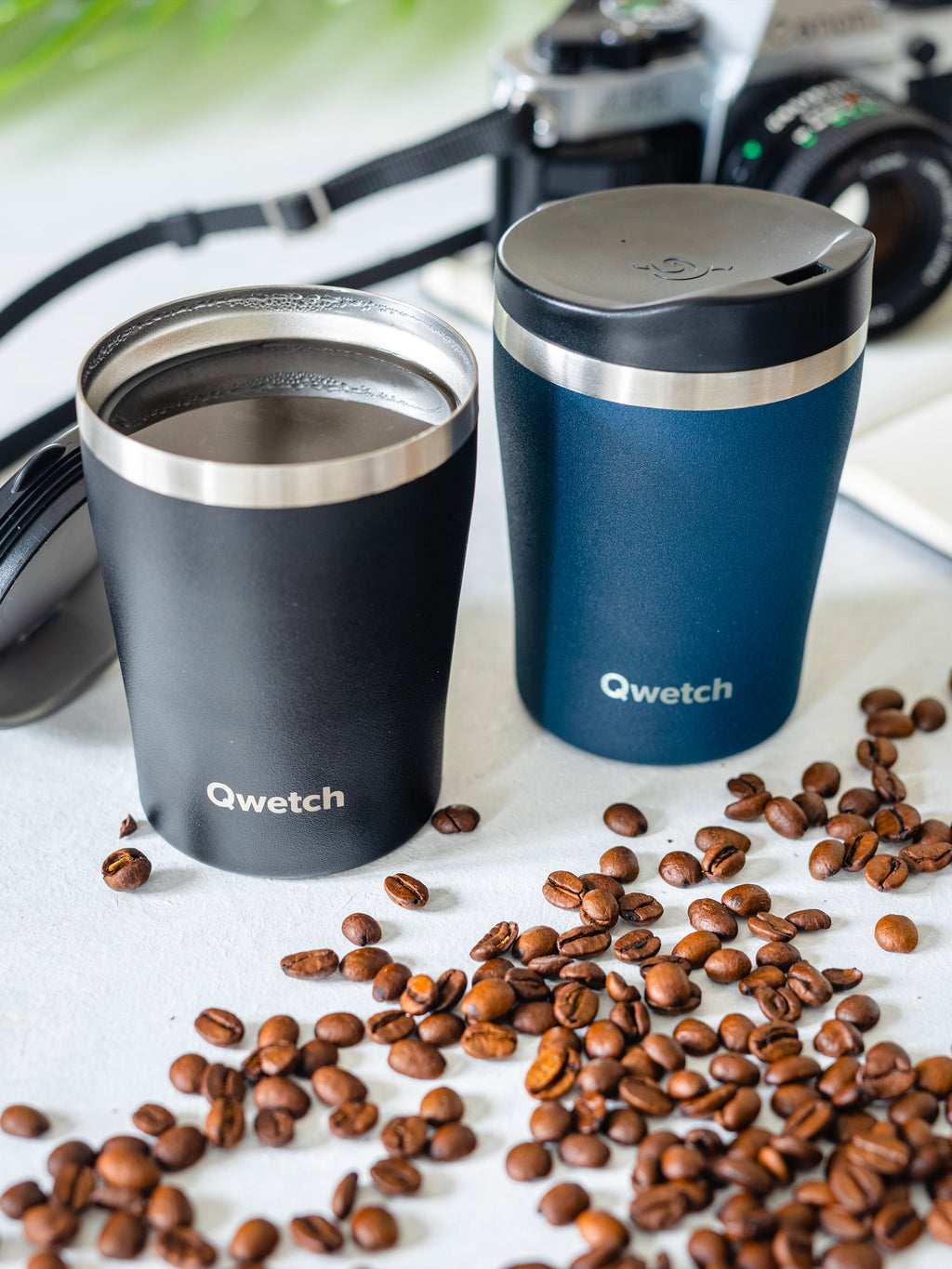 Insulated Mug - Granite Blue